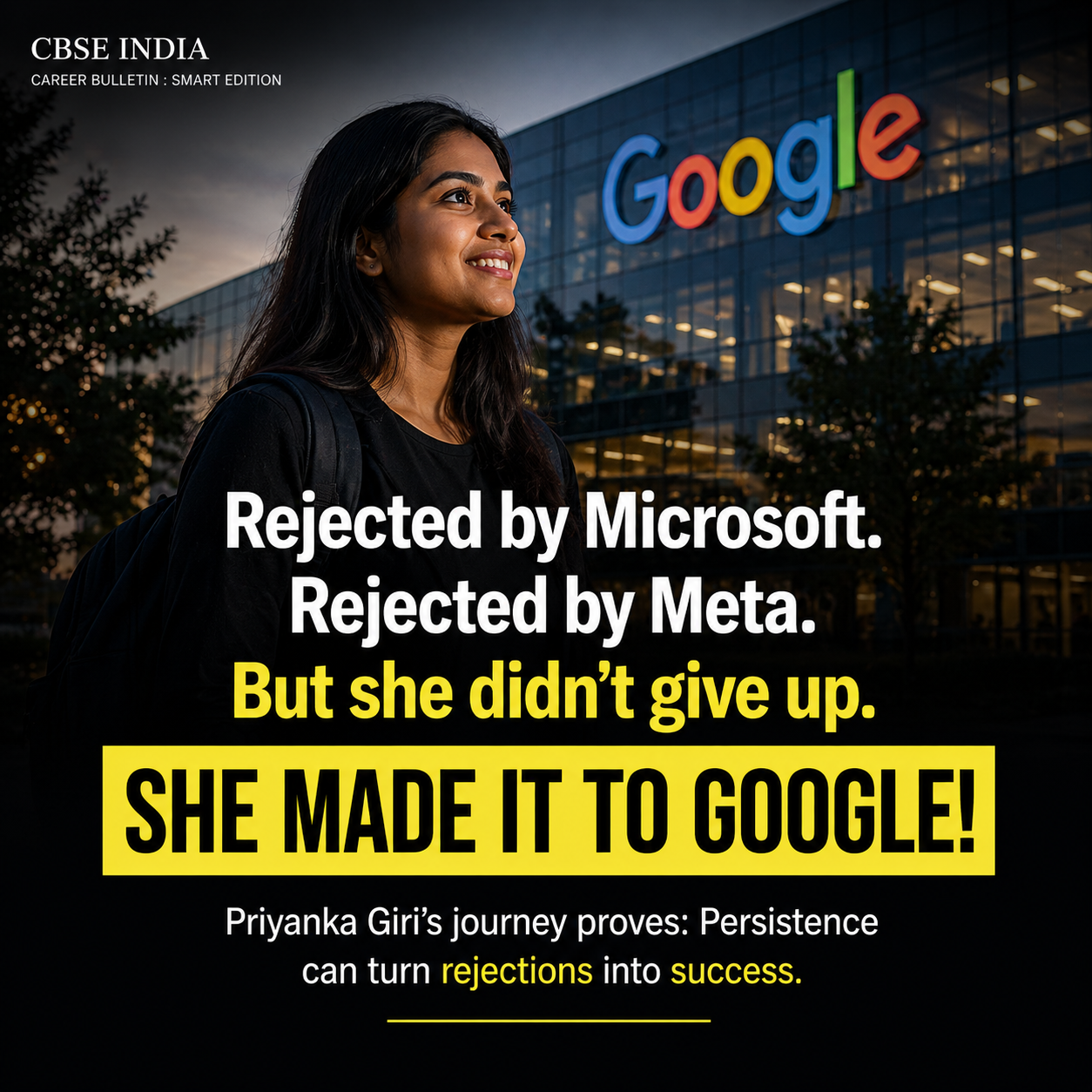 Gurugram Techie Overcomes Rejections to Secure Google Job