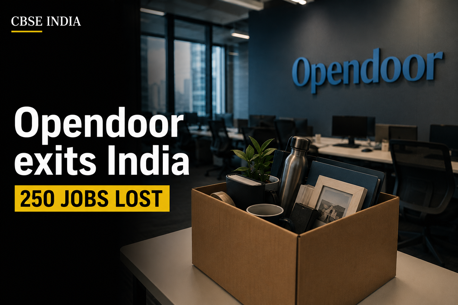 Opendoor Lays Off Entire India Team of 250 Amid Strategic Shift