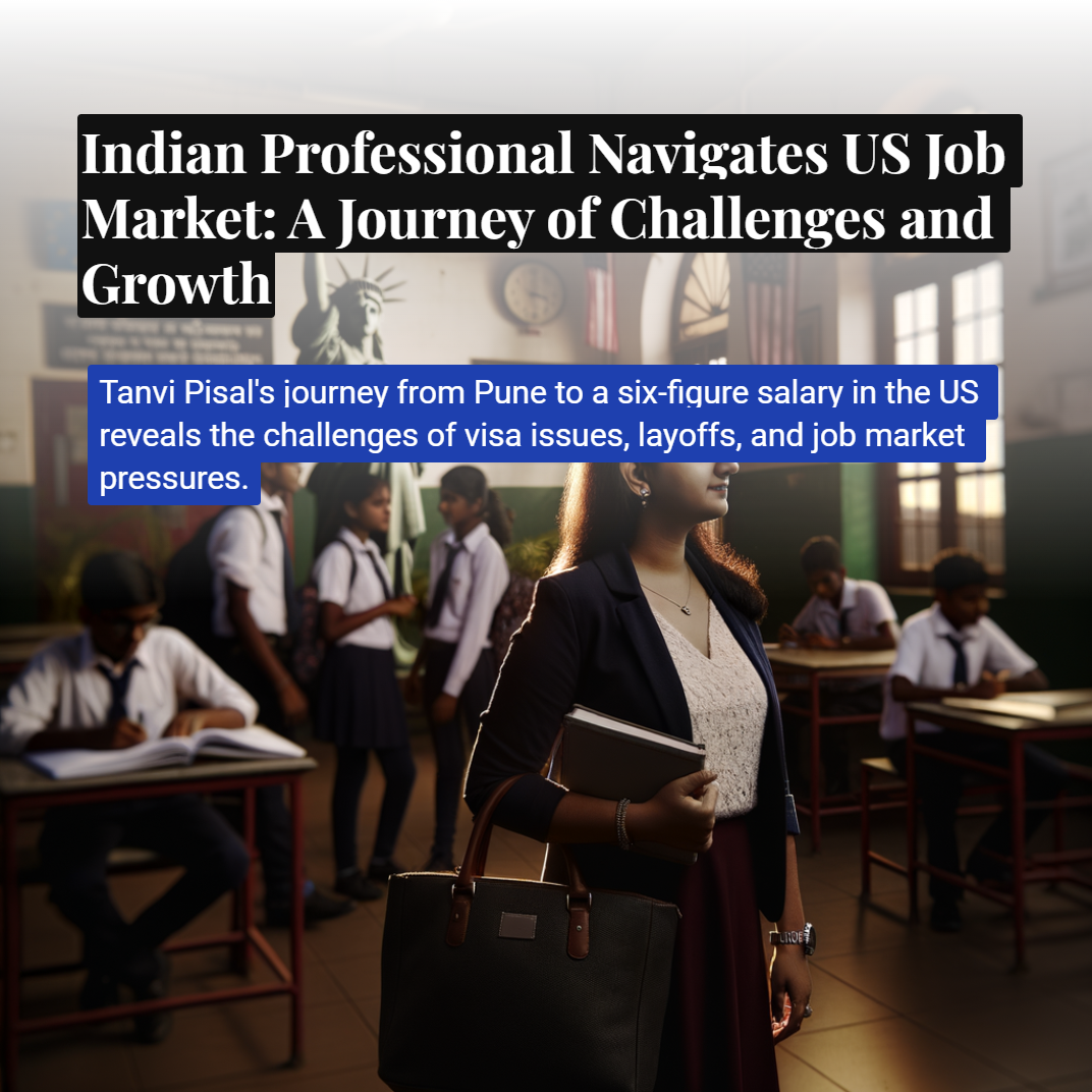 Indian Professional Navigates US Job Market: A Journey of Challenges and Growth